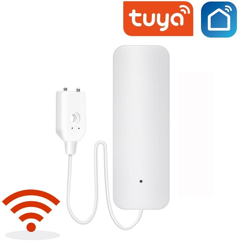 Tuya Home Alarm Water Leakage Alarm Independent WIFI Water Leak Sensor Detector Flood Alert Overflow Security Alarm System